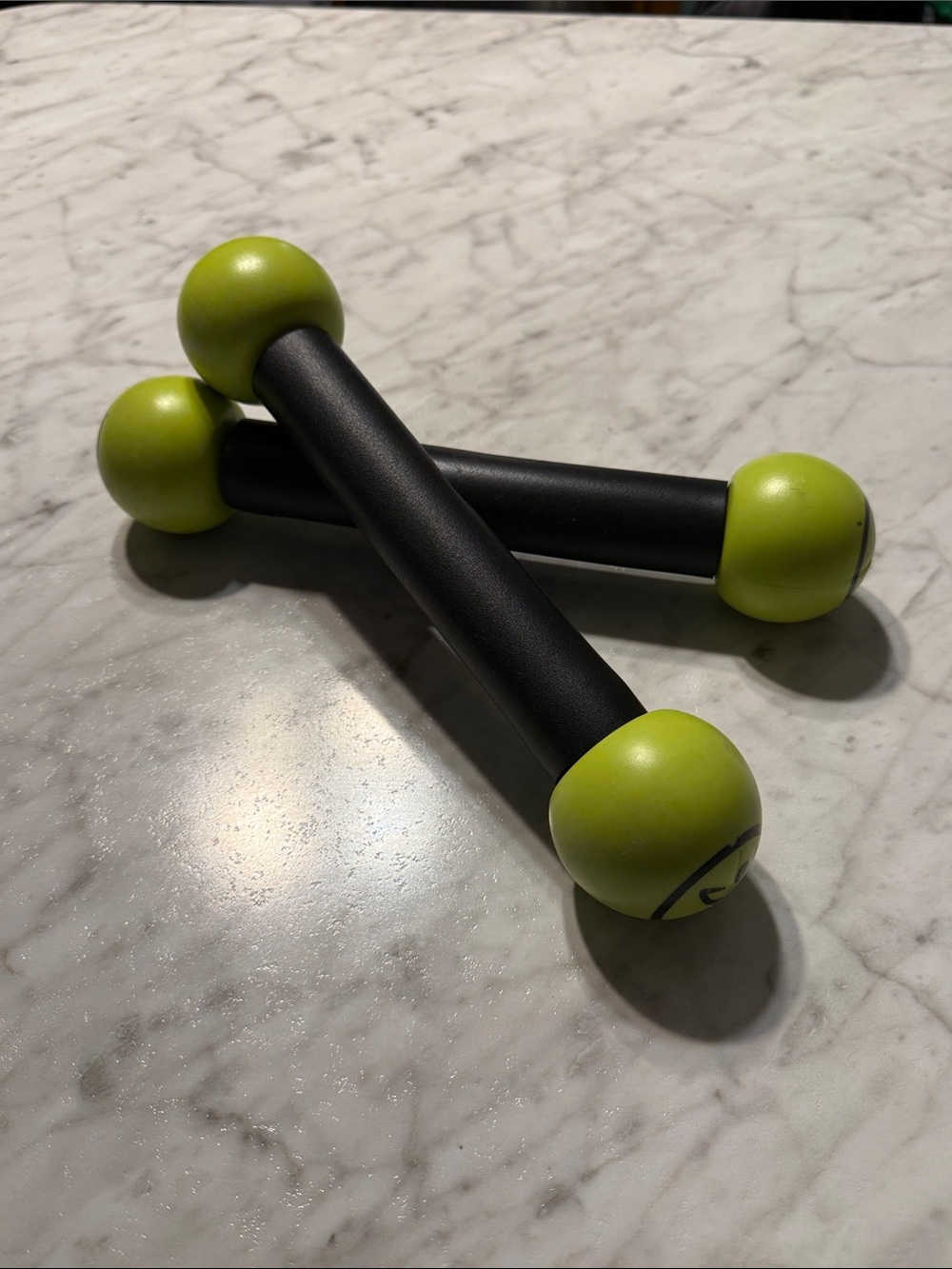 Pair of Zumba Toning Shaker Sticks in very good preowned condition